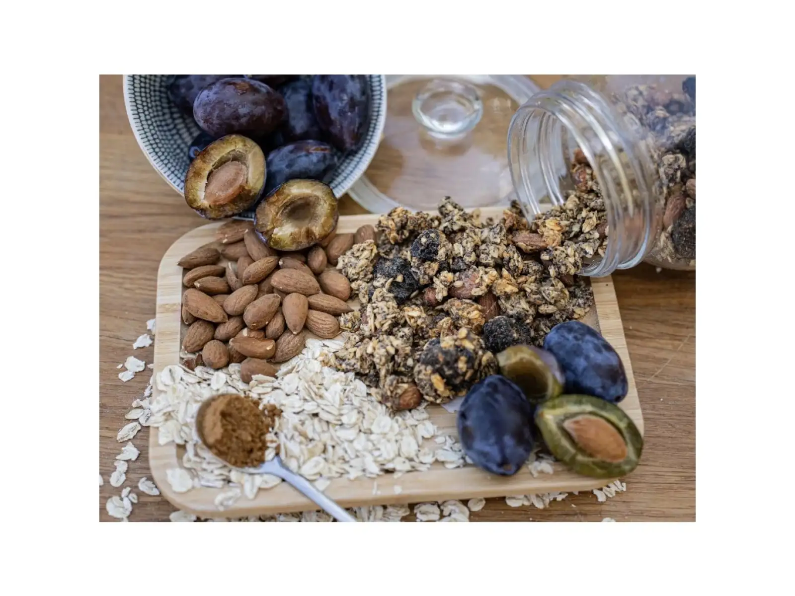 Passion Crunchy Granola 450g - Poppy Seed with Plums