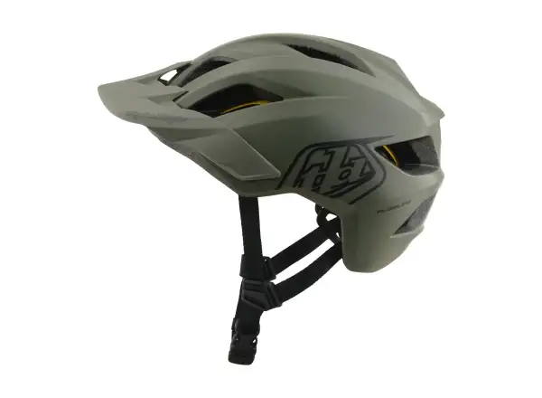 Troy Lee Designs Youth Flowline MIPS kids helmet Point Army/Phantom