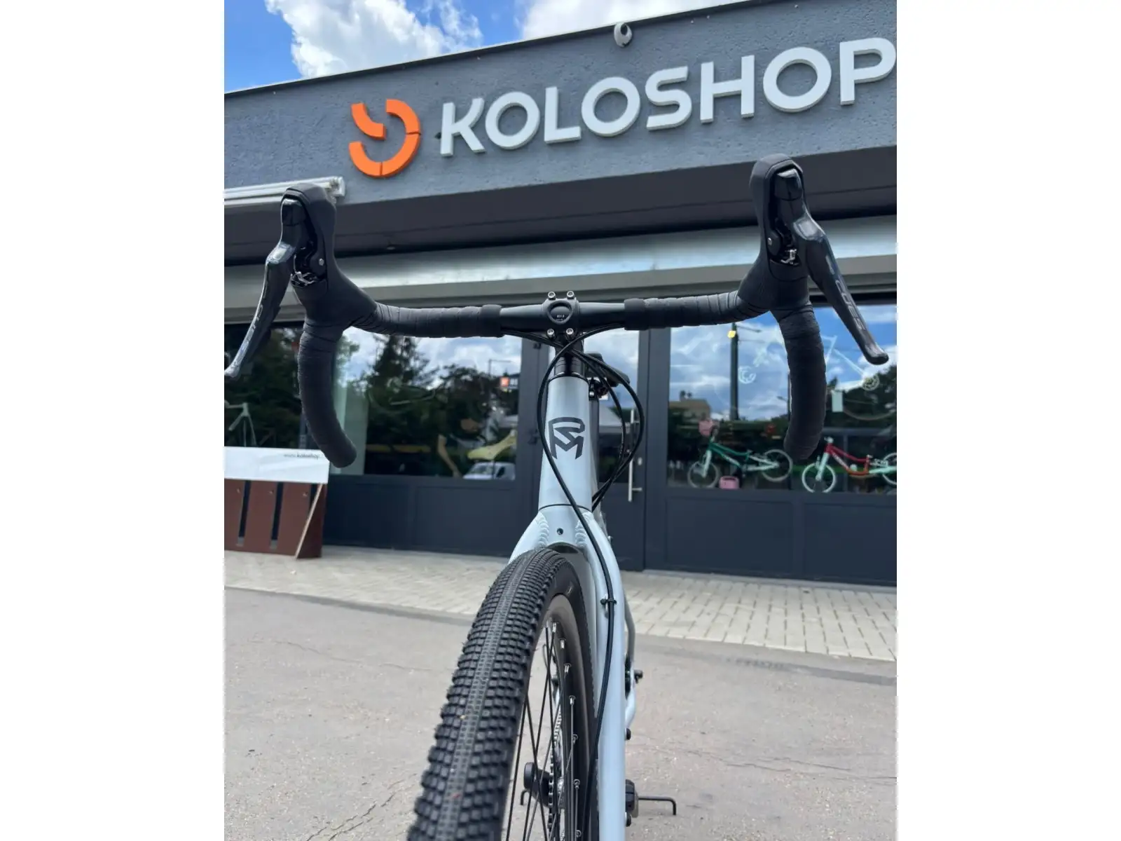 Rock Machine Lukk 50 gravel bike Matte Limerock Grey