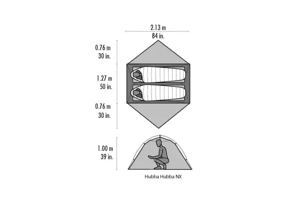 MSR Hubba Hubba NX Tent 2 persons