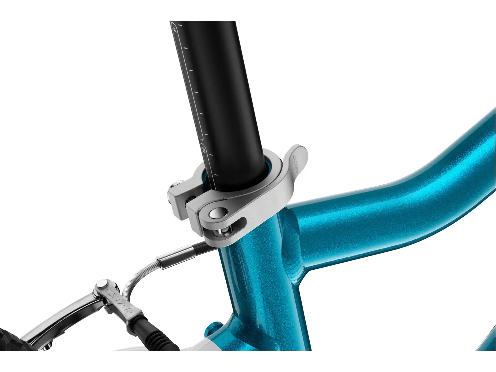 Woom GO 3 Automagic children's bike 16" Metallic Blue