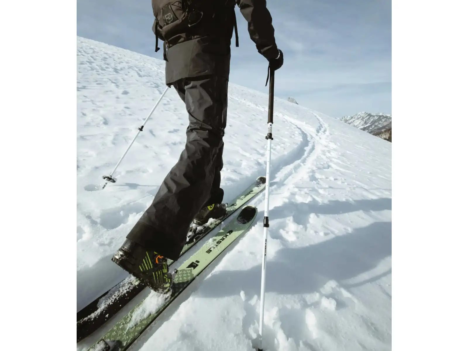 Kästle TX87 Up + Basic Skin touring skis + Tour 9 CA bindings set