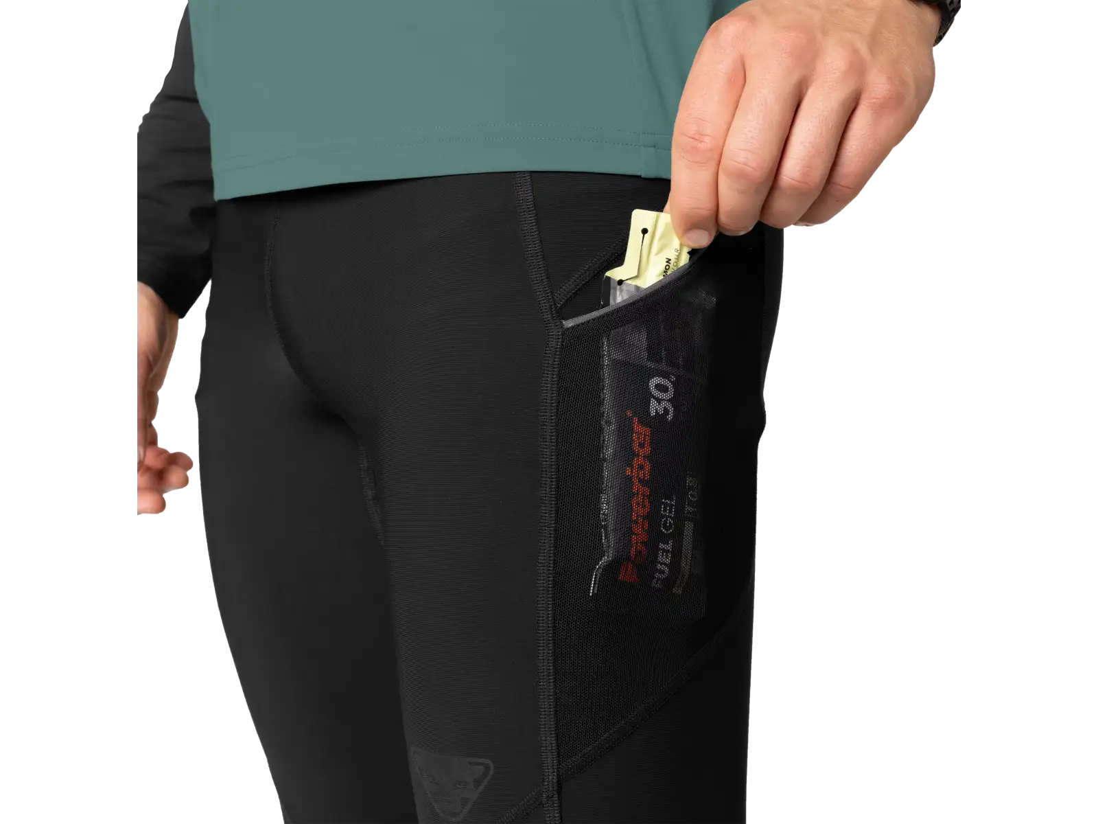 Dynafit Alpine 3/4 men's running pants Black Out