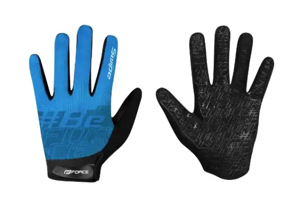 Force Swipe MTB gloves Blue