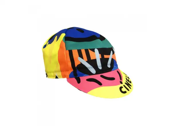 Cinelli DEEP LOVE DIVE cycling cap blue/green/yellow