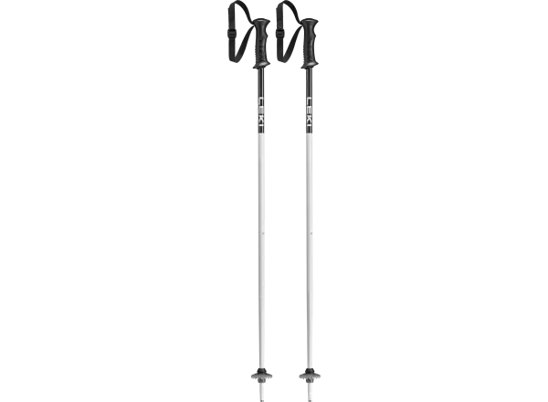 Leki Rider Create kids' alpine ski poles White-dark anthracite