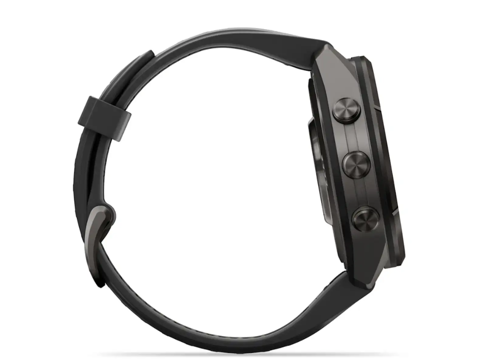 Garmin Fénix 9 Pro inReach 43 mm smartwatch Carbon Gray DLC Titanium Black/Pebble Gray
