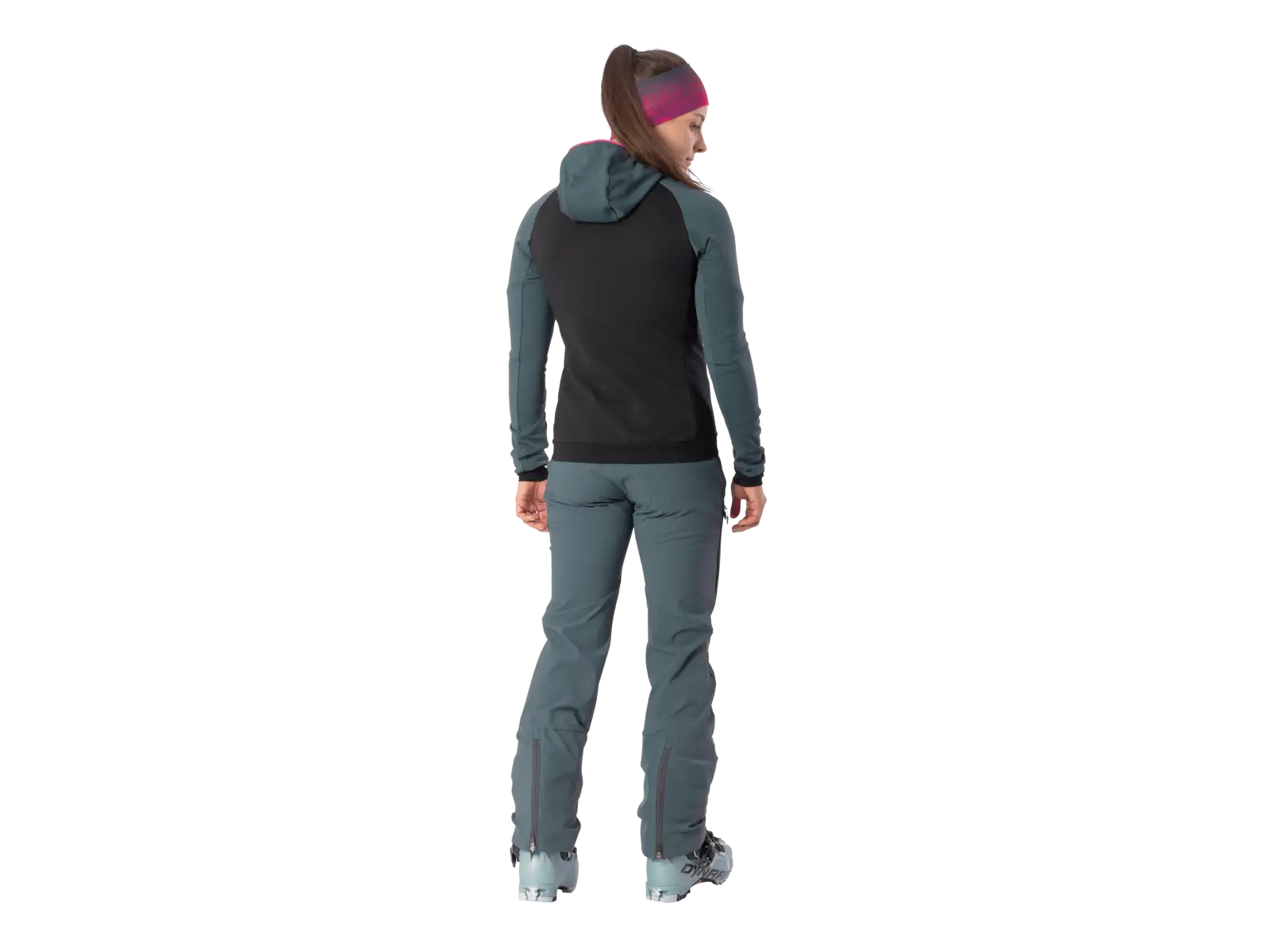 Dynafit Radical Polartec Hooded women's jacket Cinder/0910