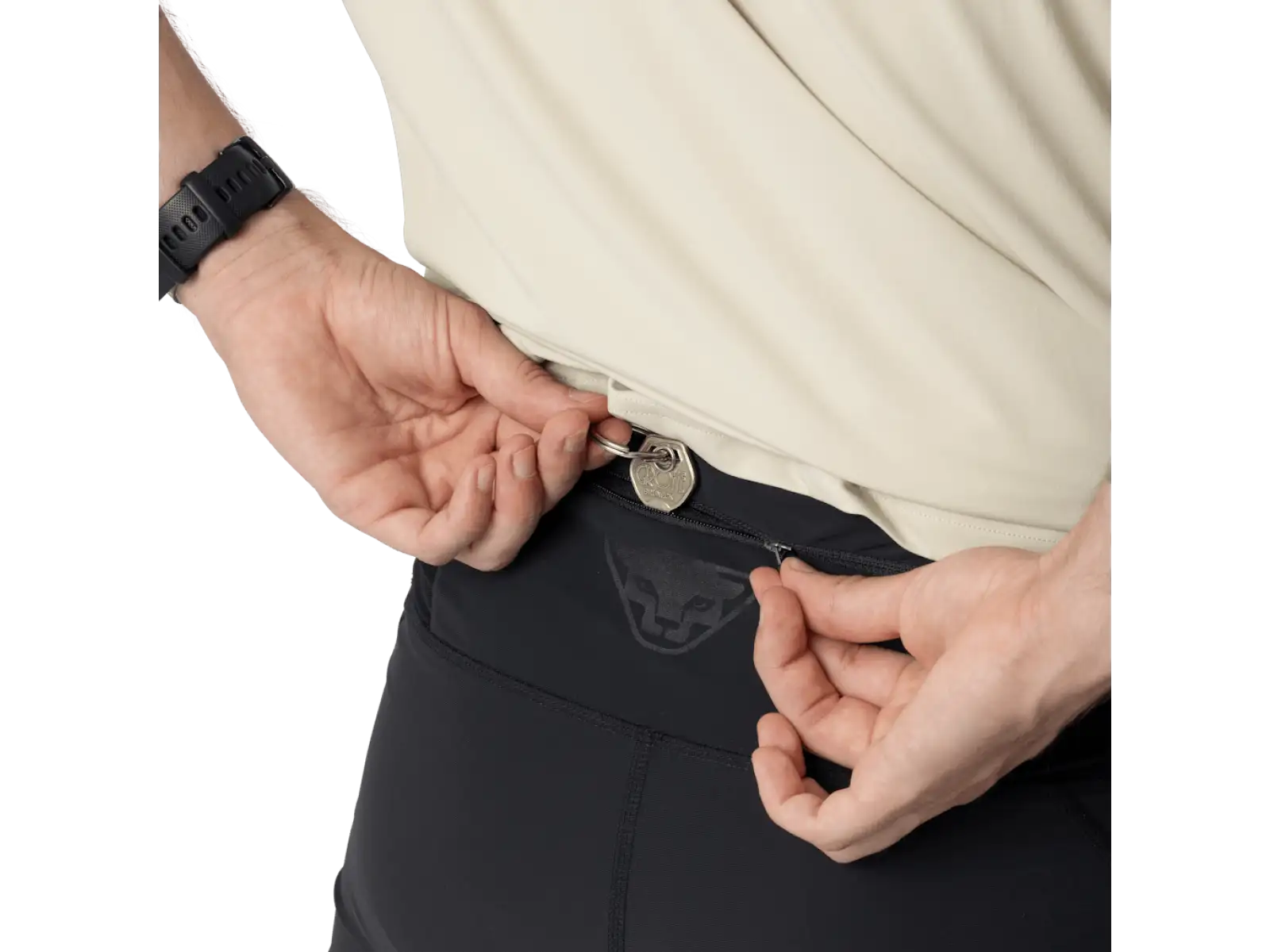 Dynafit Ultra men's running shorts Black Out