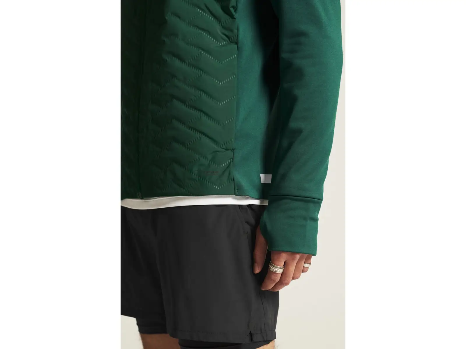 Craft ADV SubZ men's running jacket green