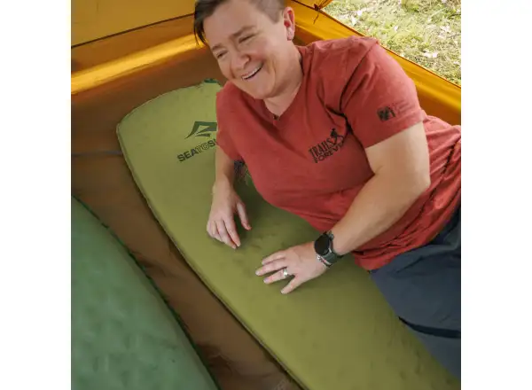 Sea To Summit Camp self-inflating sleeping pad Regular Tarragon