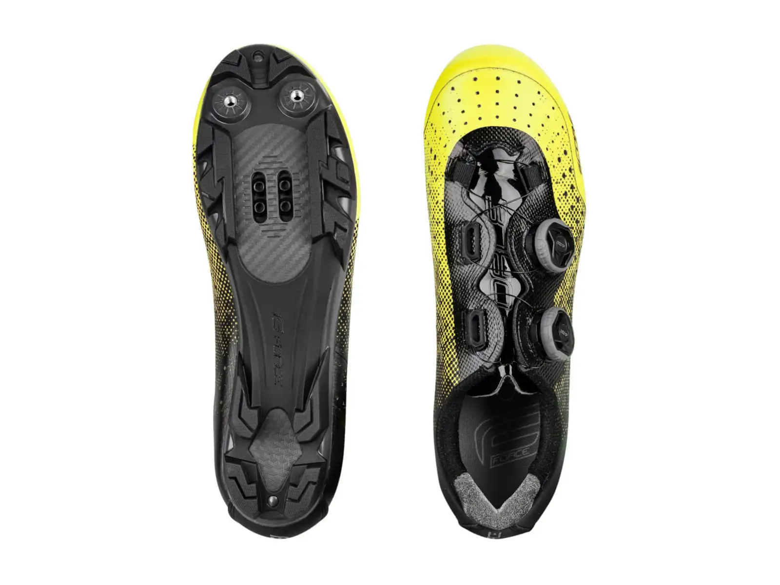 Force Score MTB men's cycling shoes fluo/black