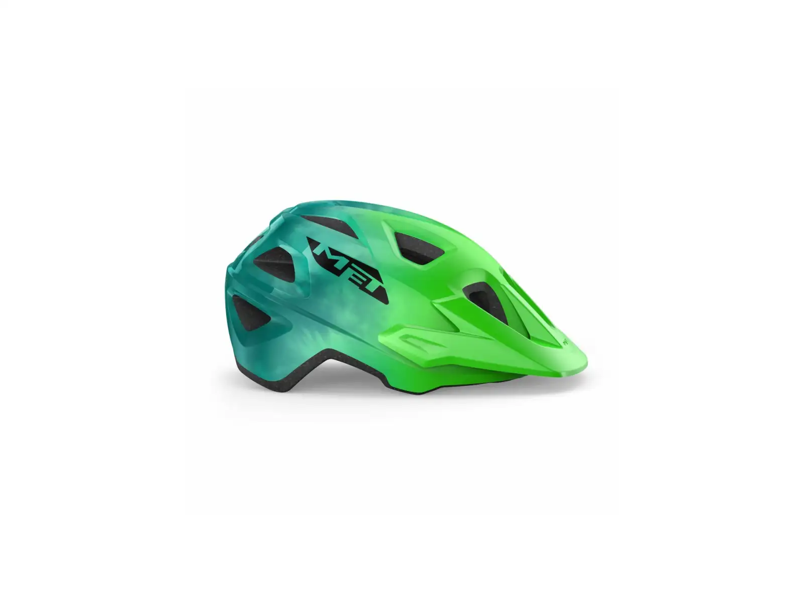 MET Eldar junior helmet green tie-dye vel. Uni (52-57 cm)