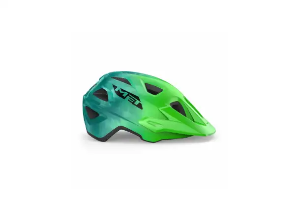 MET Eldar junior helmet green tie-dye vel. Uni (52-57 cm)