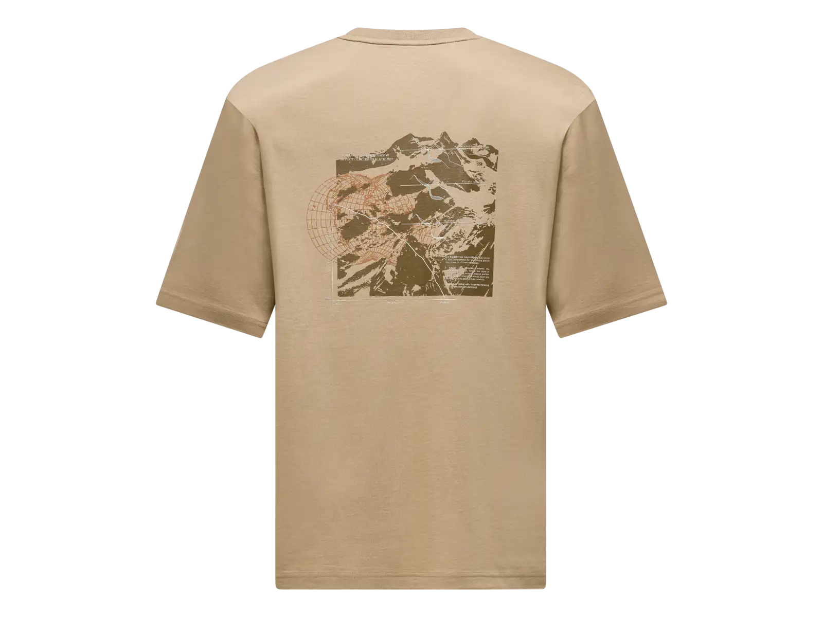 Salewa Eagle Glacier Loose T-shirt men's T-shirt short sleeve Quicksand