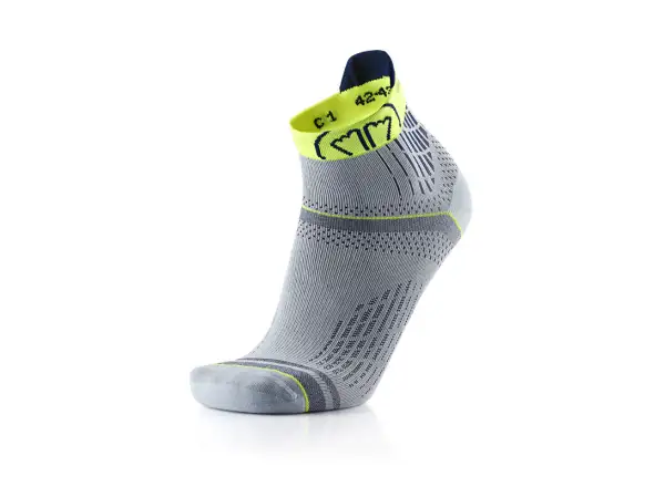 Sidas Run Feel socks Grey/Yellow