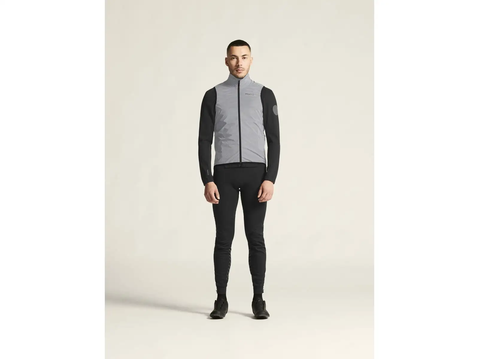 Craft ADV Essence Lumen Wind reflective men's vest grey