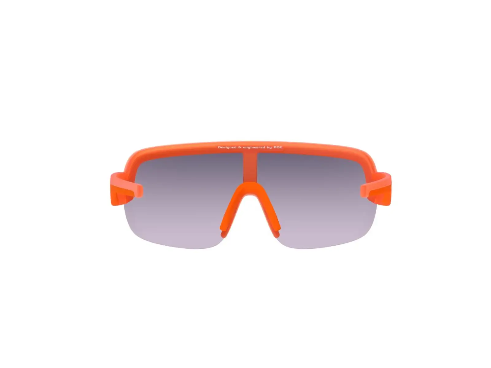 POC Aim glasses Fluorescent Orange Translucent/Violet Gold Mirror