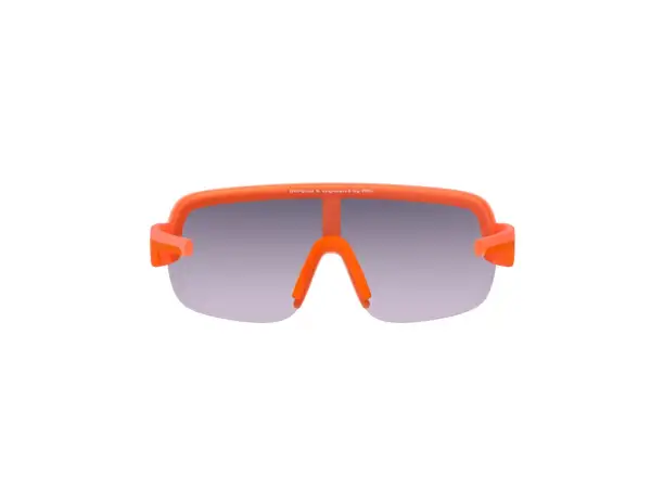 POC Aim glasses Fluorescent Orange Translucent/Violet Gold Mirror