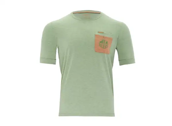 Silvini Calvisio men's t-shirt short sleeve Olive/Tiger
