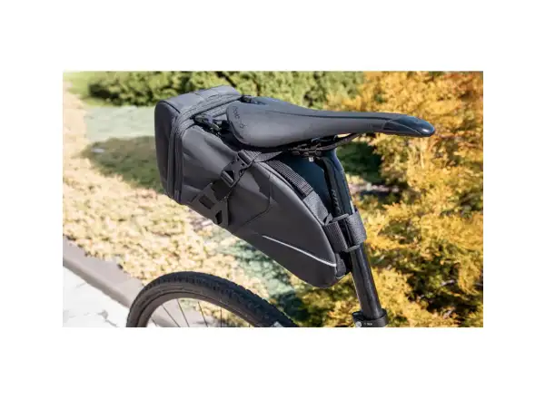 Force Adventure XL saddle bag under the saddle