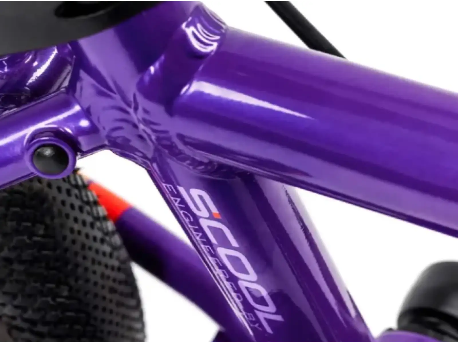 Academy Grade 4 Belt children's bike 20" purple