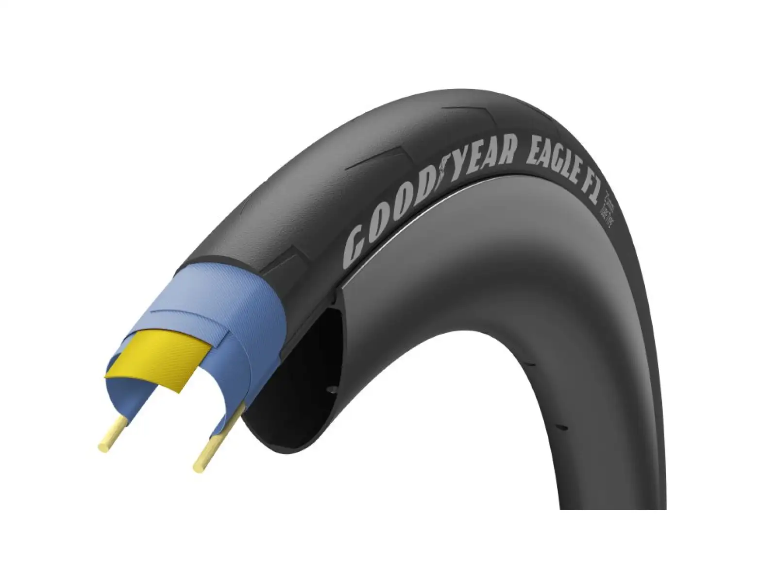 Goodyear Eagle F1 road tire kevlar Black