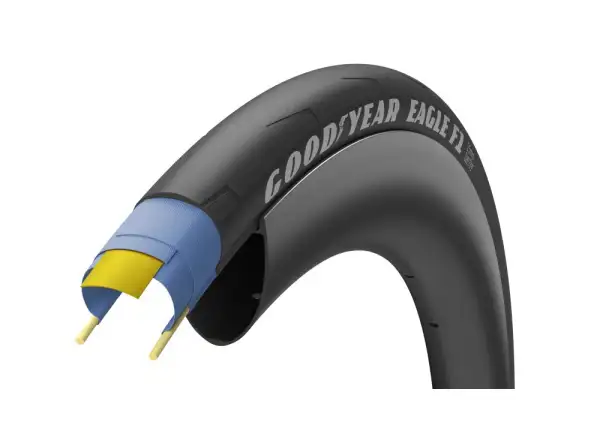 Goodyear Eagle F1 road tire kevlar Black