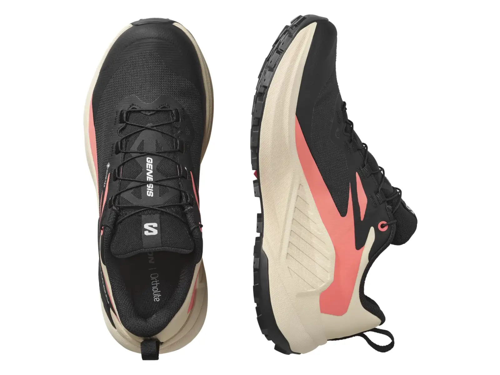 Salomon Genesis GTX women's running shoes Black/Tender