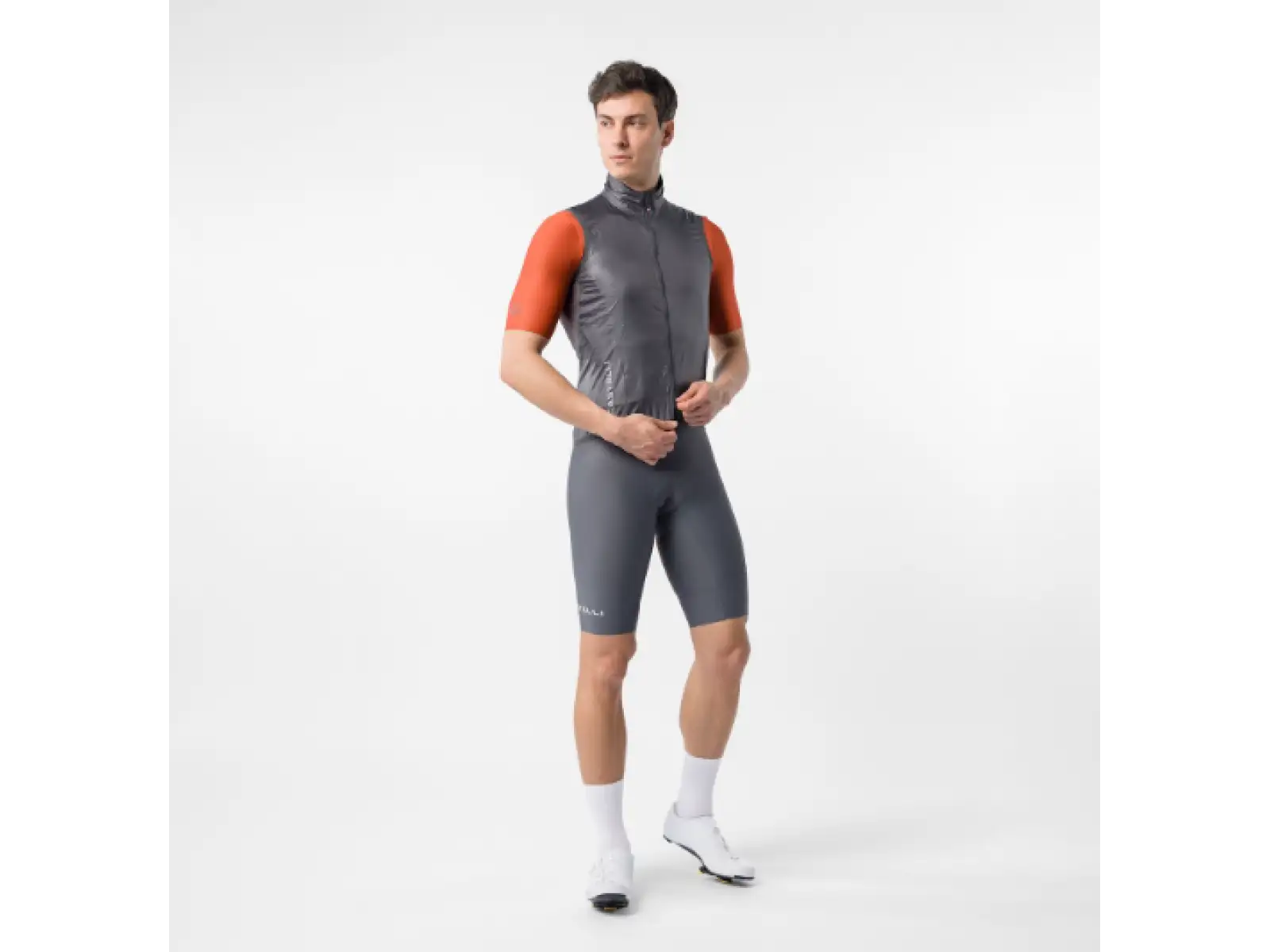 Castelli Aria 2 men's vest Dark Gray
