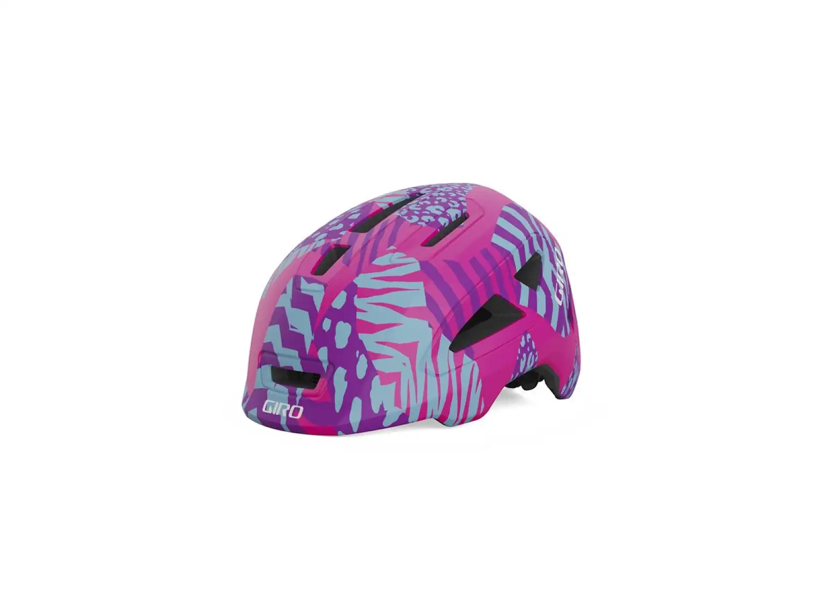 Giro Scamp II children's helmet Mat Pink Animal