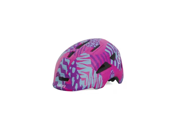 Giro Scamp II children's helmet Mat Pink Animal