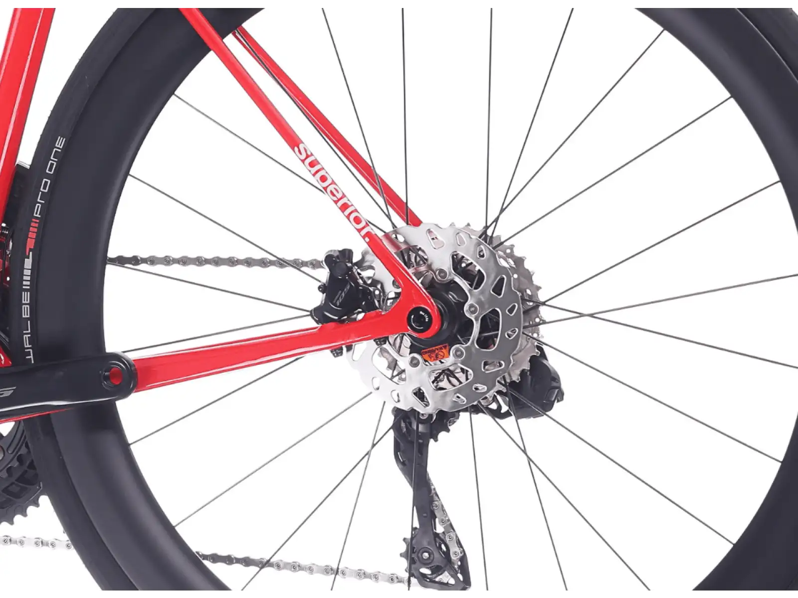 Superior RR 9.6 road bike Gloss Red / White