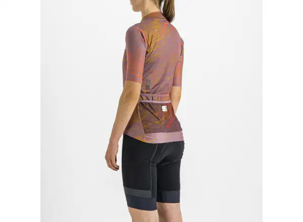 Sportful Cliff Supergiara women's jersey short sleeve mauve
