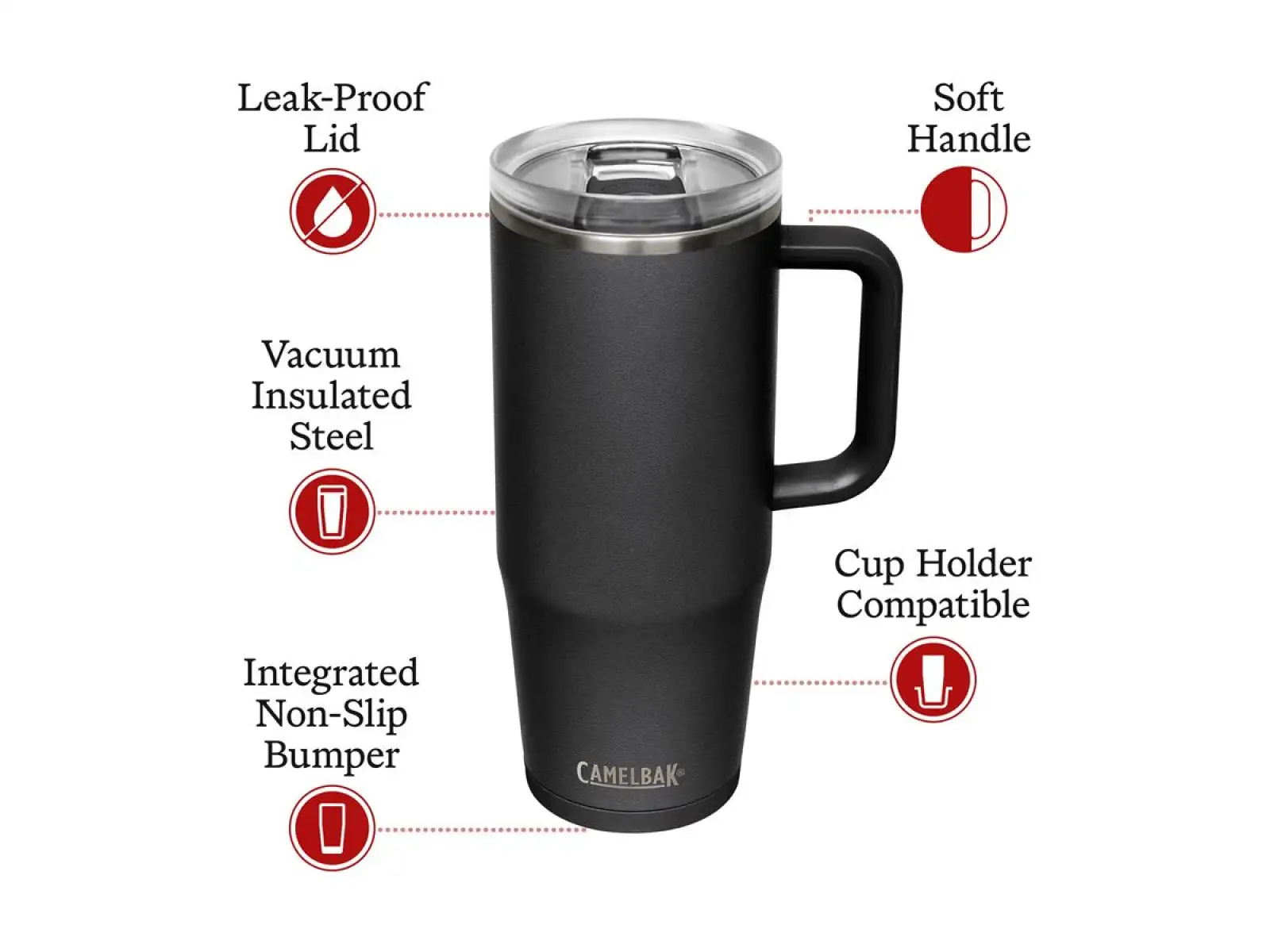 Camelbak Thrive Mug VSS insulated mug 1 l Black