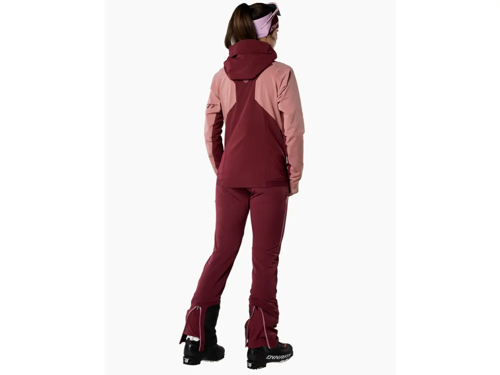 Dynafit TLT Touring Dynastretch women's pants Burgundy