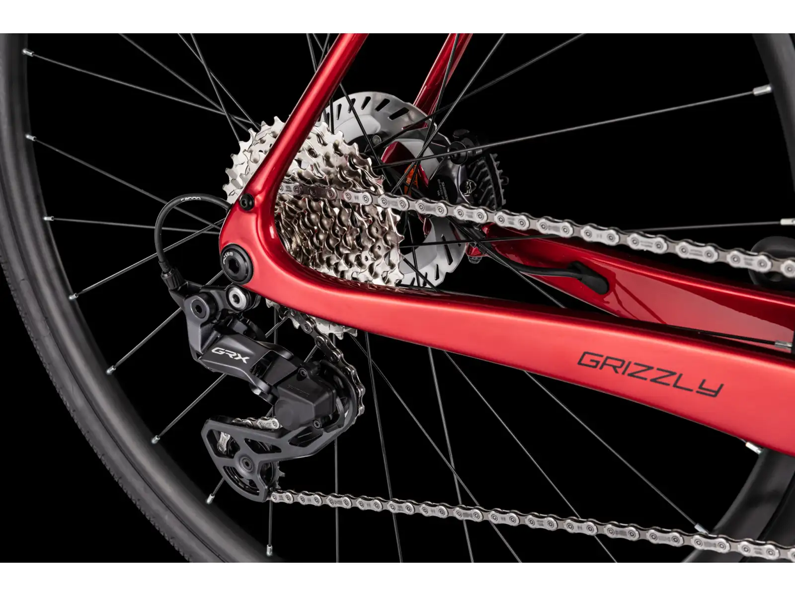 4Ever Grizzly Race gravel bike Flame red