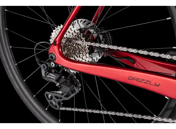 4Ever Grizzly Race gravel bike Flame red
