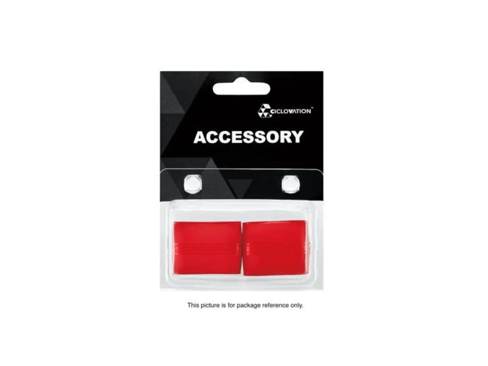 Ciclovation Finish Ring Matte Black 2pcs