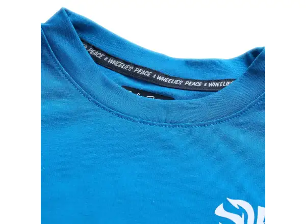 Troy Lee Designs Skyline Ride kids jersey One Eye Aero Blue