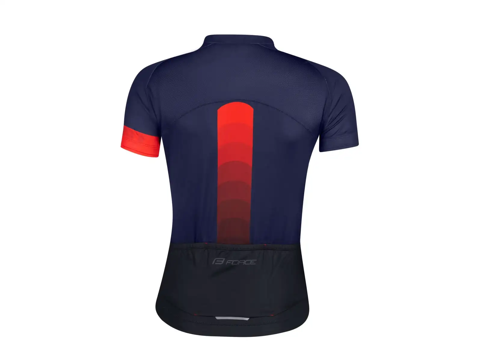 Force Ascent women's jersey short sleeve blue/red