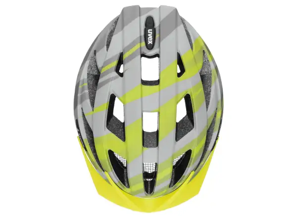 Uvex Air Wing CC helmet Grey/Lime Mat