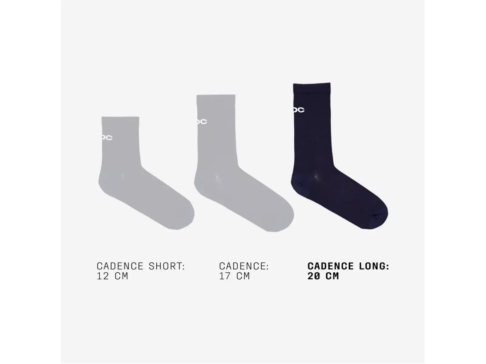 POC Cadence Road Long socks Apatite Navy