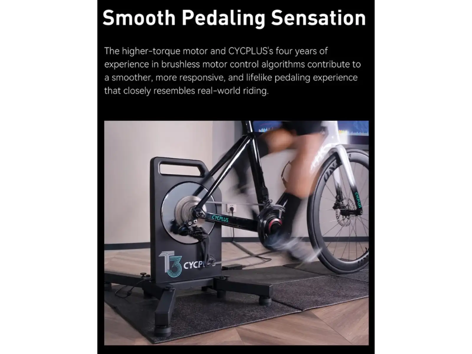 Cycplus T3 High Power Smart trainer