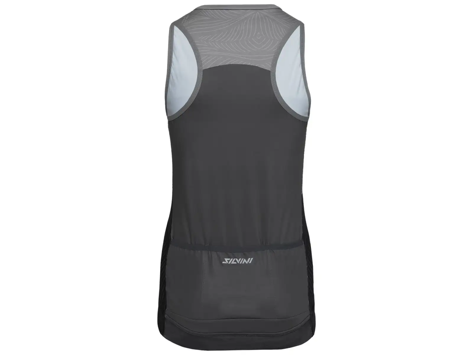 Silvini Escolca women's sleeveless jersey Black/Charcoal