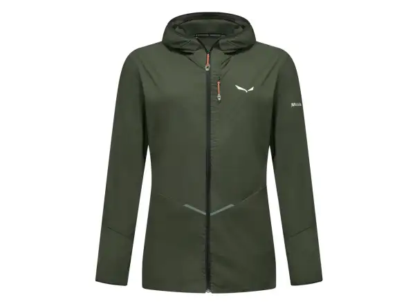 Salewa Pedroc Wind Light women's jacket Dark Olive