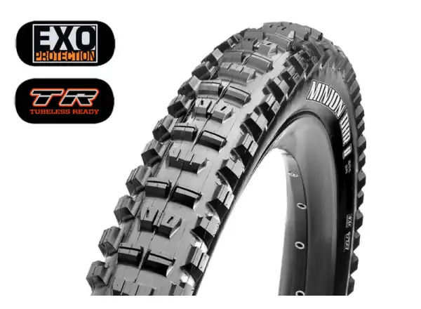 Maxxis Minion DHR II WT 29x2.60" EXO TR MTB tire kevlar