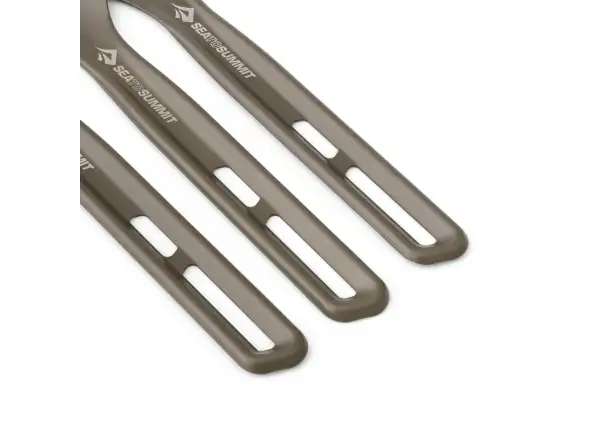 Sea to Summit Frontier Ultralight 3 piece cutlery set with carabiner