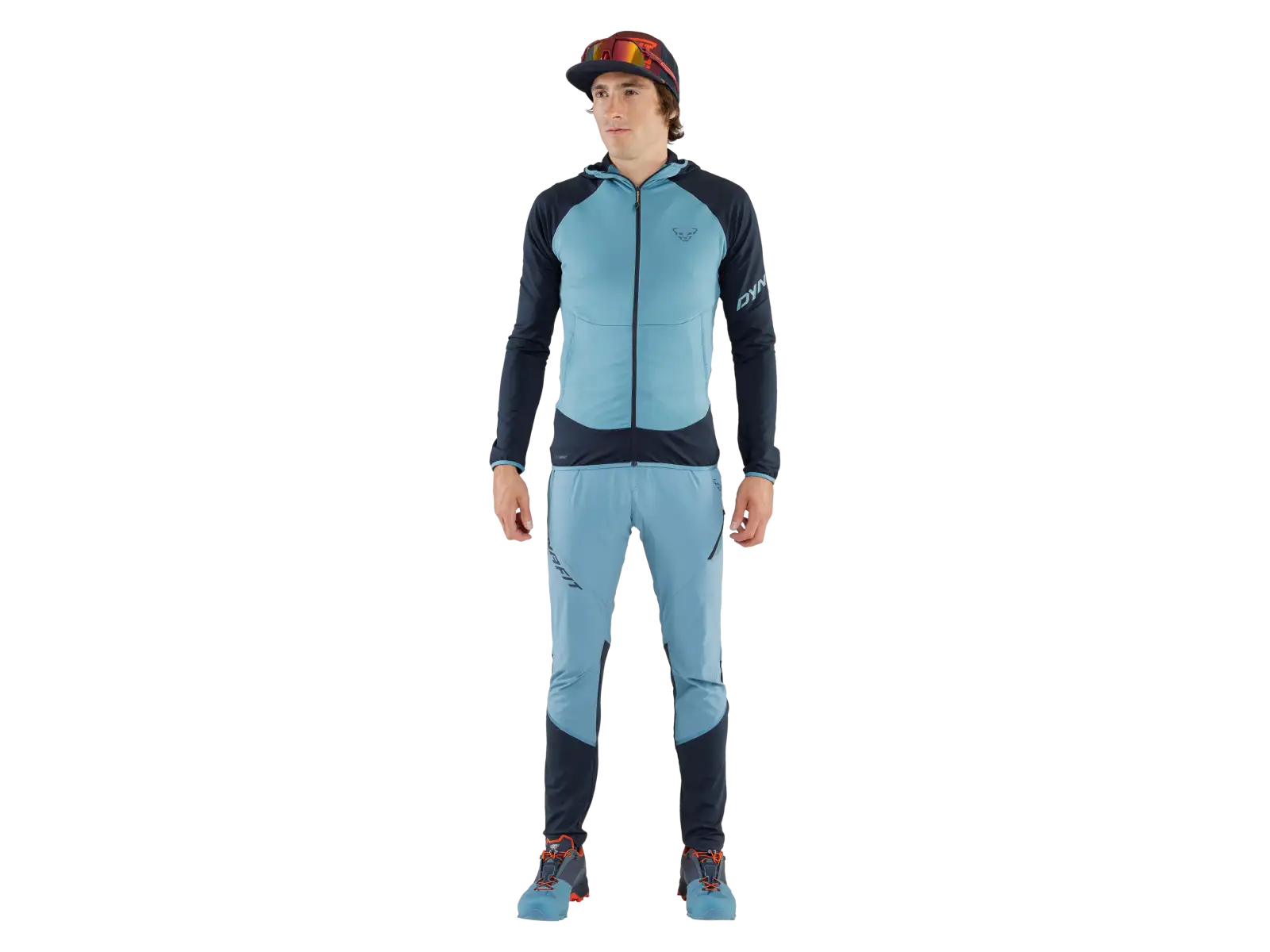 Dynafit Transalper Hybrid men's functional pants Storm Blue
