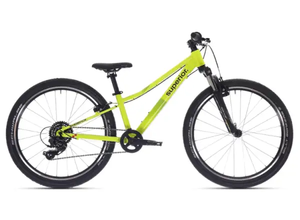 Superior RACER 24 kids bike Matte Radioactive Yellow